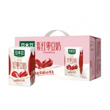 豆本豆唯甄红枣豆奶250ml*24盒