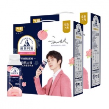 光明莫斯利安白桃大福风味酸奶200g*10盒*2箱