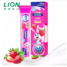 LION 无糖防蛀儿童牙膏40g