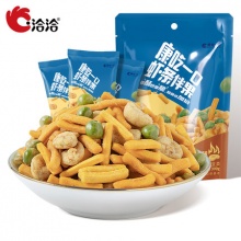 洽洽烤肉味虾条豆果300g