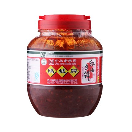 鹃城牌红油郫县豆瓣酱750g