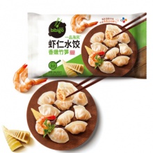 必品阁 一品海风 香嫩竹笋虾仁水饺 230g 25只 