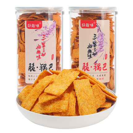 好趣味 脆锅巴241g*2桶