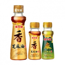 金龙鱼 纯芝麻香油100ml+70ML花椒油+70ML芝麻油