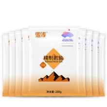 浙盐雪涛精制岩盐280g*9包