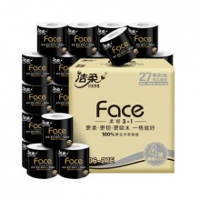 洁柔卷纸实惠装4层130克27卷