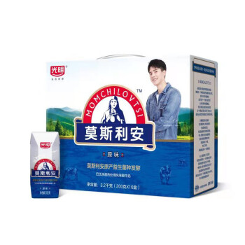 光明 莫斯利安 原味酸奶200g*16盒