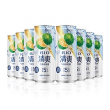 锐澳 预调 鸡尾酒果酒 清爽系列5度青橘味 330ML*8罐