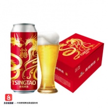 青岛啤酒 龙凤呈祥喜庆装≥4度 500ml*12