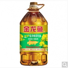 金龙鱼 纯香低芥酸菜籽油6.18L