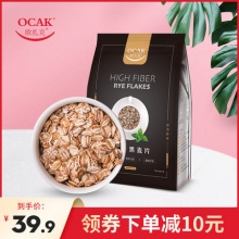 欧扎克 高纤膳食纤维黑麦片600g
