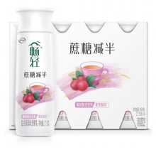 伊利 畅轻PET蔓越莓奇亚籽红茶味215g*4瓶