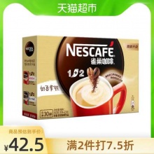 雀巢 1+2微研磨奶香拿铁15g×30条