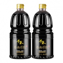千禾酱油春曲原酿1.28L*2瓶