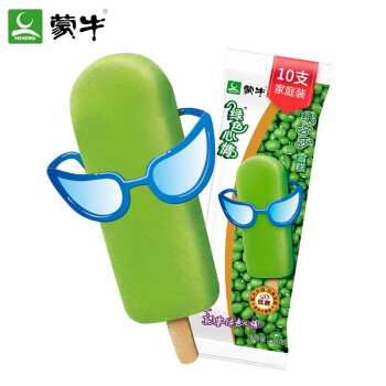 蒙牛 绿色心情绿莎莎雪糕70g×10支
