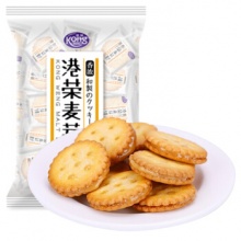 港荣 咸蛋黄麦芽夹心饼干258g