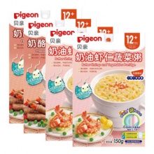 贝亲 宝宝辅食粥 套装四联包150g*4