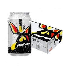 雪花啤酒纯9 9度330ml*24听