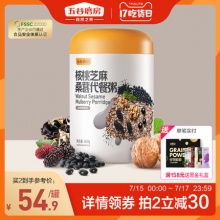 五谷磨房 核桃芝麻桑葚代餐粥600g