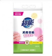 超能 馨香柔软天然皂粉680g