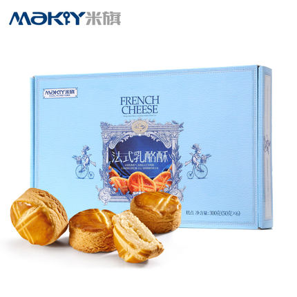 米旗  法式乳酪酥6粒装