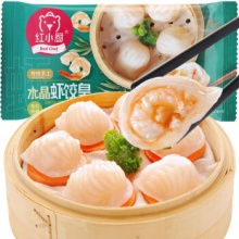 红小厨 水晶白虾饺 200g/袋8只 25g/只