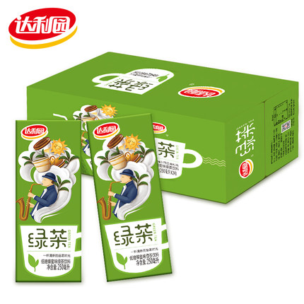 达利园 青梅绿茶250ml*24盒装