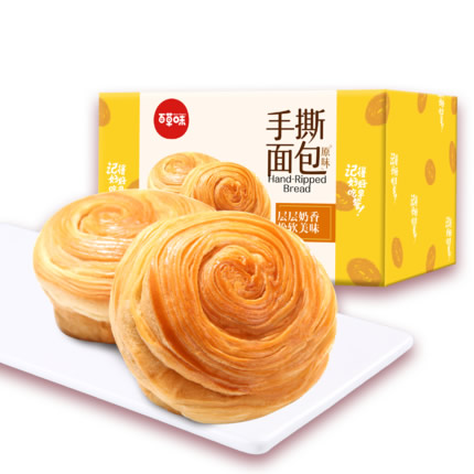 百草味手撕面包1kg