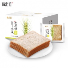 味出道无蔗糖全麦面包1000g