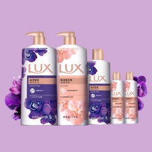 LUX 力士 持久留香精油香氛幽莲+桃花沐浴露 2550g