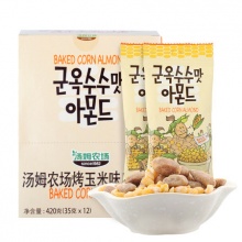 汤姆农场 烤玉米味扁桃仁35g*5袋