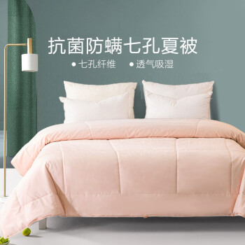 水星家纺  抗菌防螨七孔夏被200cm*230cm
