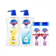 Safeguard 舒肤佳 沐浴露 身体经典纯白+柠檬2.4L套装