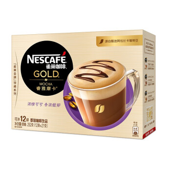 Nestlé 雀巢 咖啡 睿雅摩卡咖啡 21g*12条