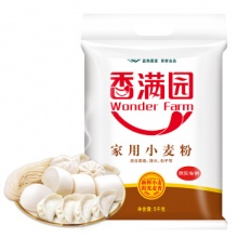 香满园 中筋面粉 家用小麦粉 5KG