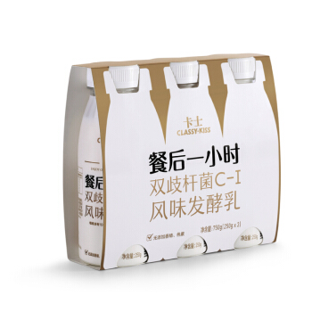 卡士 CLASSY.KISS 餐后一小时250g*3瓶