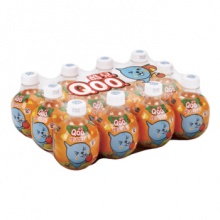 美汁源 酷儿 橙味 果汁饮料球形瓶260ml*12瓶