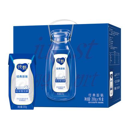蒙牛纯甄原味酸奶200g*16盒