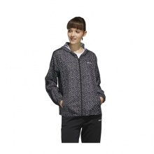 adidas NEO 女款运动连帽外套 防风夹克