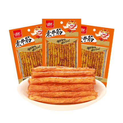 佳龙 辣条素牛筋38g*10包