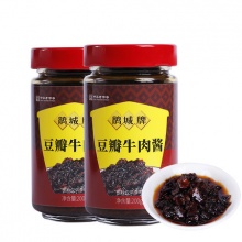 鹃城牌 豆瓣牛肉酱200gX2瓶