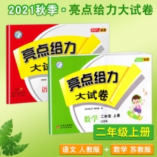 2021新版 亮点给力大试卷二年级上册