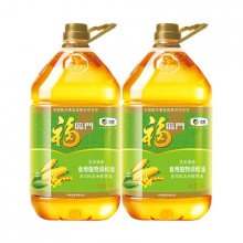 福临门 玉米清香 食用植物调和油5L*2桶