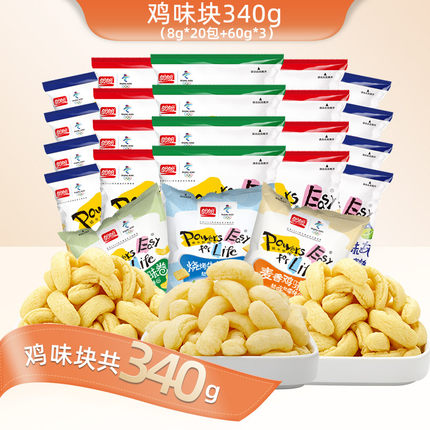 盼盼  麦香鸡味块组合340g
