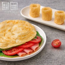粮全其美 手抓饼 原味葱香椰蓉十三香80g*6片*4包组合装