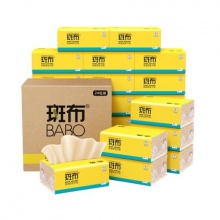 斑布抽纸90抽x24包