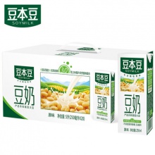 豆本豆 非转基因 芝麻黑豆奶250ml*20盒