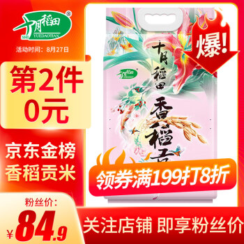 十月稻田 香稻贡米  5kg