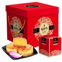  稻香村 月饼礼盒 8味12饼600g