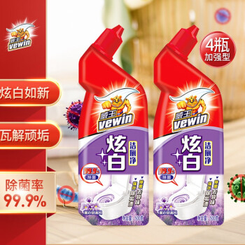 威王  炫白洁厕净500g*4瓶